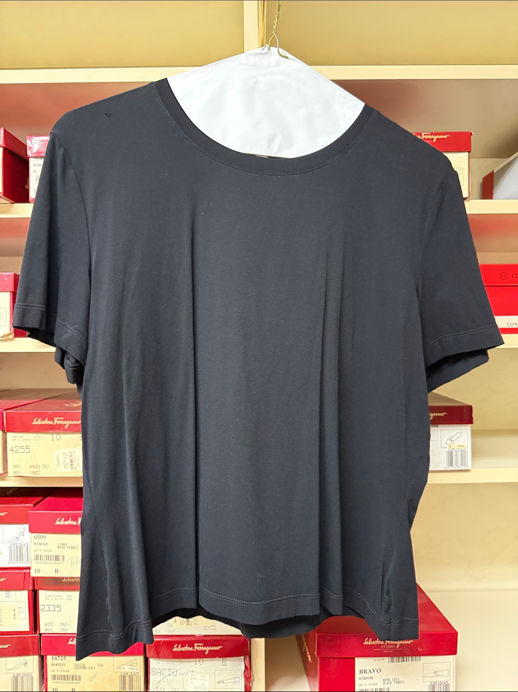 Classic St. John Black Womenâs Crew Neck T-Shirt